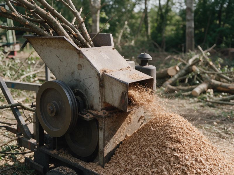 tree removal project near Montgomery, AL