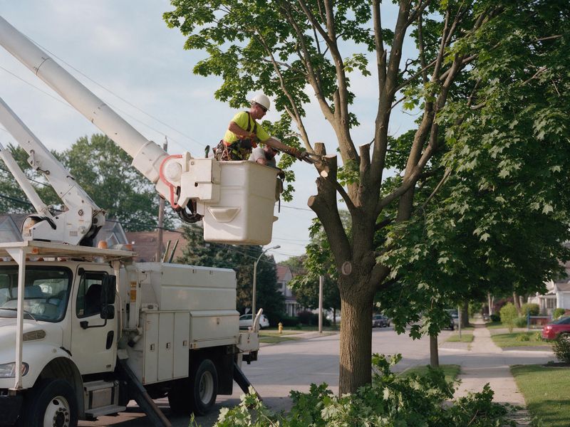 tree removal project near Montgomery, AL